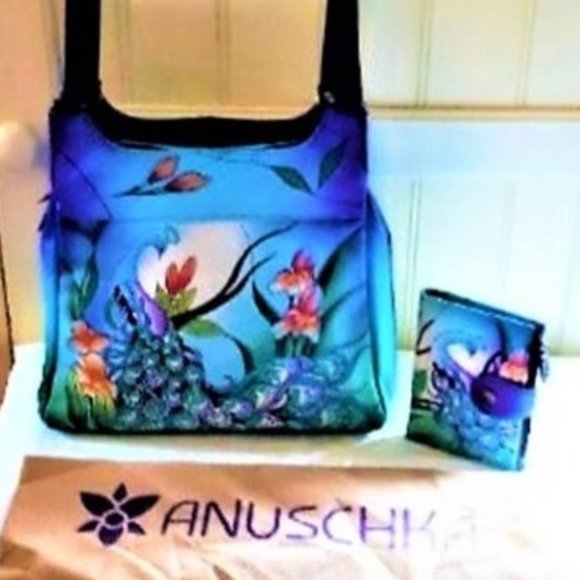 Anuschka Handbags - Anuschka Bag and Wallet